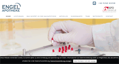 Desktop Screenshot of engelapotheke-telfs.at